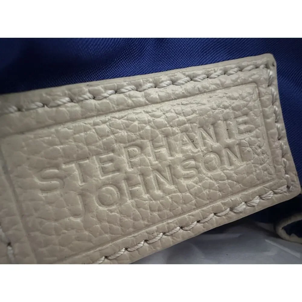 Stephanie Johnson‎ Leather Handbag Ivory leather Bag by Stephanie Johnson